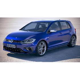 3D Volkswagen Golf R 2018